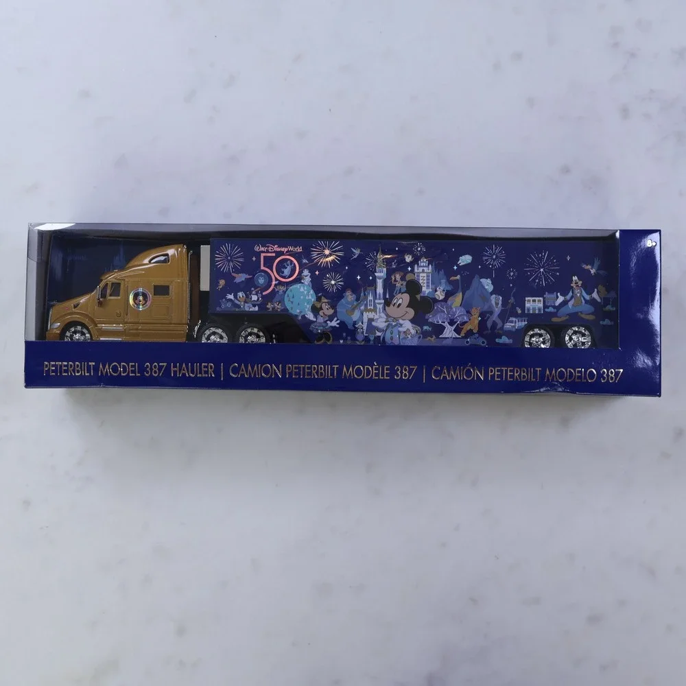 Walt Disney World 50th Anniversary Peterbilt Model 387 Hauler Jada Toys